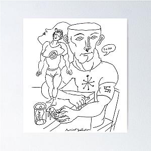 Daniel Johnston Funny Gifts Poster