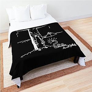 Daniel Johnston  WHITE PRINT Comforter