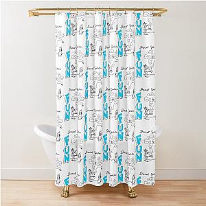 Daniel Johnston Shower Curtain