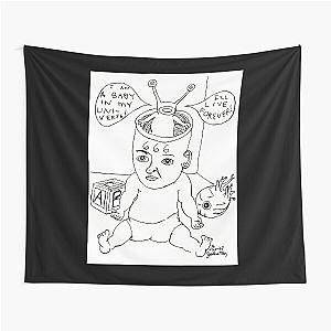 Daniel Johnston Drawing   	 Tapestry