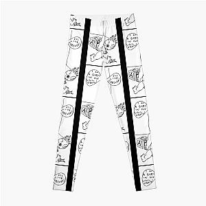 Daniel Johnston Drawing   	 Leggings