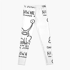 Daniel Johnston Hi How are You Leggings