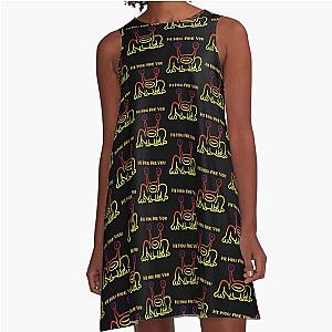 Hi How Are You Shirt Daniel Johnston Album Cover  Austin Texas Keep Austin Weird Frog Mu    A-Line Dress