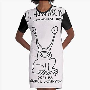 Daniel Johnston Graphic T-Shirt Dress