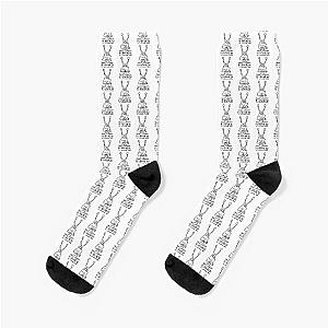 Best Selling - Hi How Are You by Daniel Johnston Merchandise      Socks