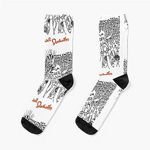 The Devil and Daniel Johnston Socks