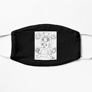 Daniel Johnston Drawing   	 Flat Mask