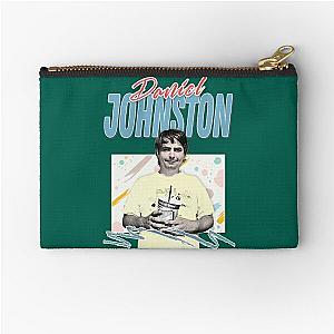 90s Style Aesthetic Daniel Johnston Tribute Design     Zipper Pouch