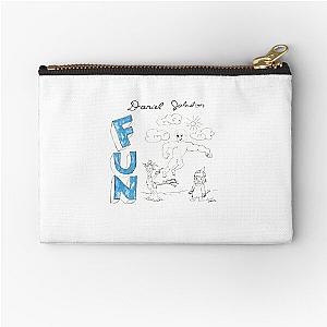 daniel johnston fun vinyl Zipper Pouch