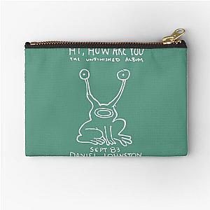 Daniel Johnston Hi How are You Zipper Pouch