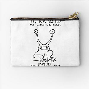 Daniel Johnston Hi How are You Zipper Pouch