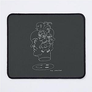 Daniel Johnston drawing 2  WHITE PRINT Mouse Pad