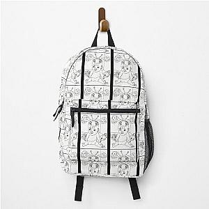 Daniel Johnston Drawing   	 Backpack