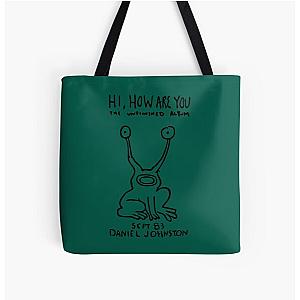 Best Selling - Hi How Are You by Daniel Johnston Merchandise      All Over Print Tote Bag