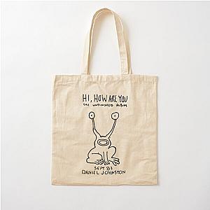 Daniel Johnston - HI, HOW ARE YOU Cotton Tote Bag