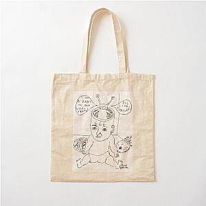 Daniel Johnston Drawing   	 Cotton Tote Bag