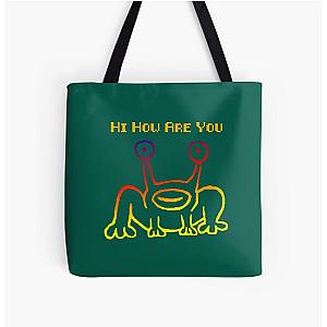 Hi How Are You Shirt Daniel Johnston Album Cover  Austin Texas Keep Austin Weird Frog Mu    All Over Print Tote Bag