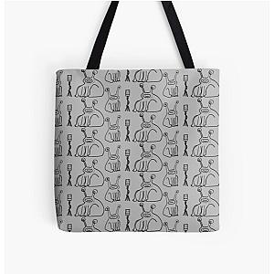 Daniel Johnston Frogs (Tribute) All Over Print Tote Bag