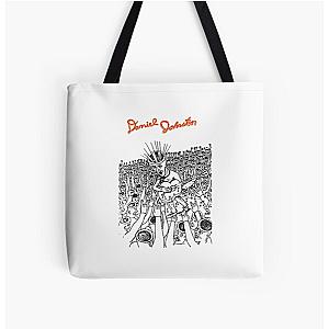 The Devil and Daniel Johnston  	 All Over Print Tote Bag