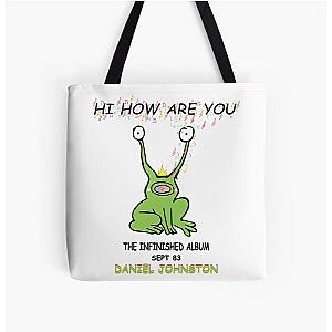 Hi How Are You Daniel Jhonston Colored All Over Print Tote Bag