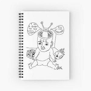 Baby Johnston   Spiral Notebook