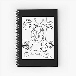 Daniel Johnston Drawing   	 Spiral Notebook