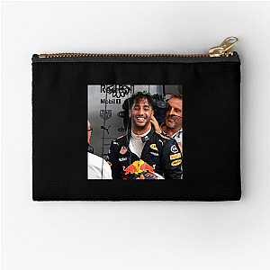 Daniel Ricciardo Always Smiling, Always Racing Daniel Ricciardo Zipper Pouches