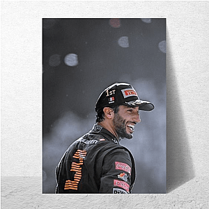 Daniel Ricciardo Grand Prix Winner Daniel Ricciardo Posters