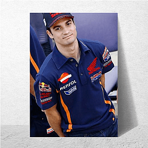 Dani Pedrosa Honda Icon Dani Pedrosa Posters