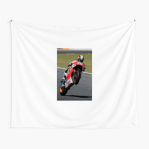 Dani Pedrosa MotoGP Race Winner Dani Pedrosa Tapestries