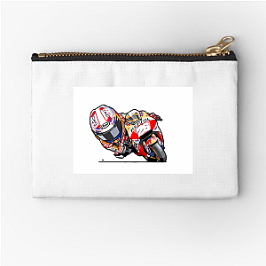 Dani Pedrosa The Silent Force Dani Pedrosa Zipper Pouches