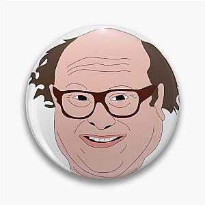 Danny Devito Funny Fan Art Cartoon Pin