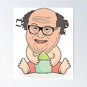 Danny Devito As a Baby   Poster