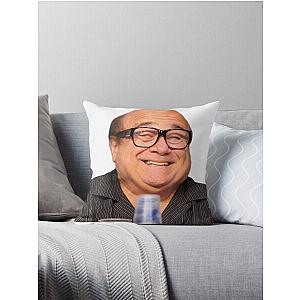 Blind Danny Devito Throw Pillow