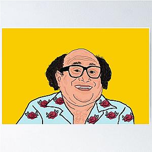 Danny DeVito Yellow Poster