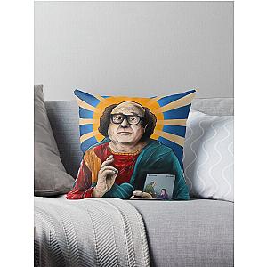 Saint Danny DeVito  Throw Pillow