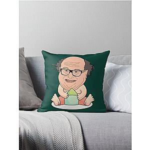 Danny Devito As a Baby   Throw Pillow