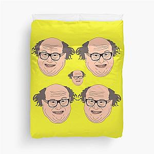 5 Danny Devito Heads Duvet Cover