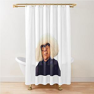 danny devito art, danny devito wig funny Shower Curtain