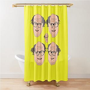 5 Danny Devito Heads Shower Curtain