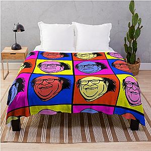 Danny DeVito Pop Art Throw Blanket