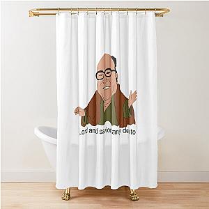 Our lord and savior Danny devito Shower Curtain