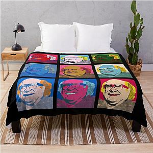 Danny DeVito Pop Art Throw Blanket