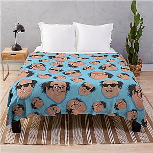 Danny Devito IASIP Pop Culture Meme Throw Blanket