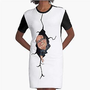 Big Danny Devito Graphic T-Shirt Dress