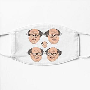 5 Danny Devito Heads Flat Mask