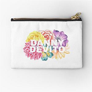 Floral Danny Devito Zipper Pouch