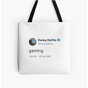 Danny Devito Gaming Tweet All Over Print Tote Bag