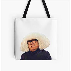 danny devito art, danny devito wig funny All Over Print Tote Bag