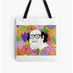 Danny Devito (Floral) All Over Print Tote Bag